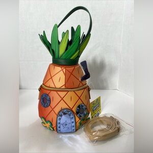 SpongeBob SquarePants PINEAPPLE HOUSE CROSSBODY BAG NEW NWT!